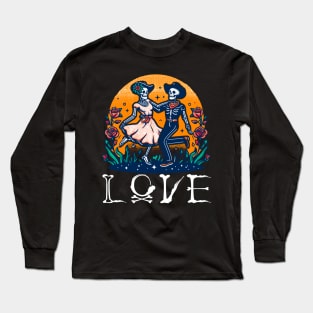 Dancing Skeletons Long Sleeve T-Shirt